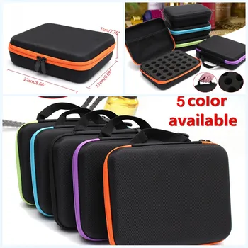 

2019 New 1PC Organizer Hand Bag 30 Bottles 10Ml Essential Oil Carryong Case Storage Perfume Aromatherapy Jewerly Packaging Bag
