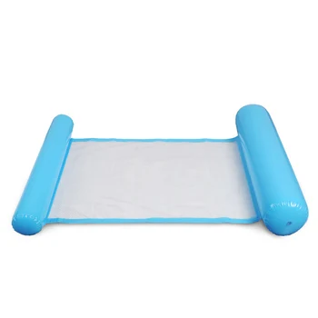 

Water hammock recliner inflatable floating bed swimming pool floating swimming mattress sea swimming ring