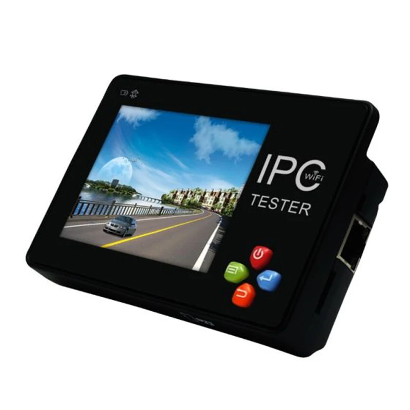 

Wrist IPC1600 Plus 3.5 Inch IP CCTV Tester Monitor CVBS Camera ONVIF H.265 4K PTZ WIFI 12V Output IP Analog Network CCTV Camera