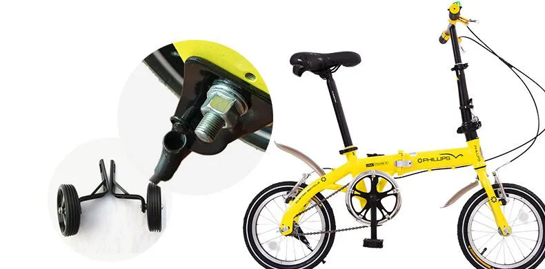 Perfect High-carbon steel V brake bike wholesale14inch Students bicycle 4