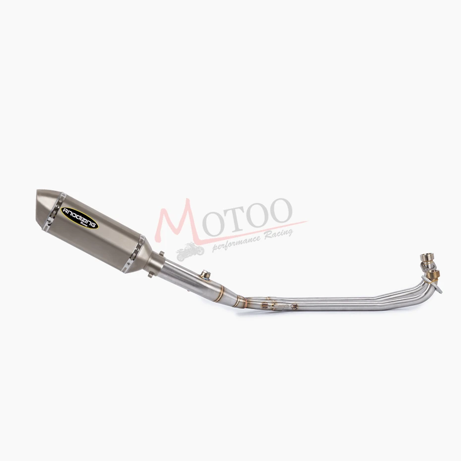 Выхлопная система Motoo для Yamaha YP500 полностью закрывающая выхлопную систему с