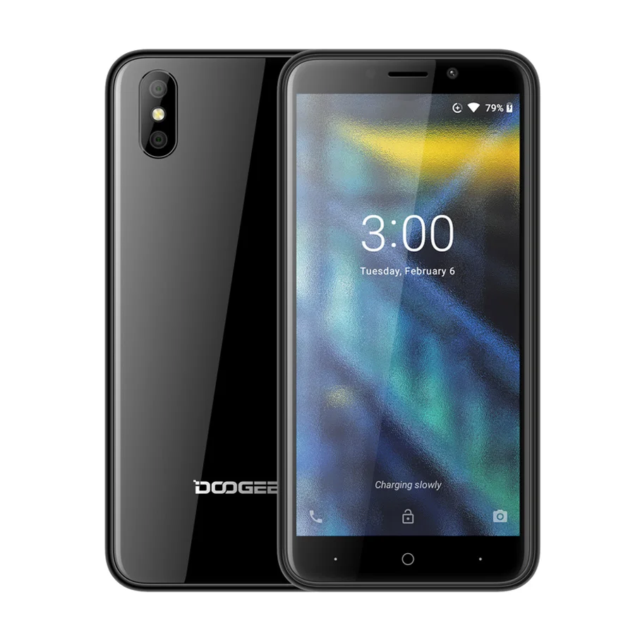 DOOGEE X50 Android 8 1 3G мобильный телефон MTK6580M четырехъядерный ГБ ОЗУ Гб ПЗУ две 5Мп камеры