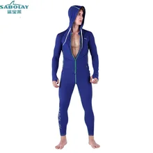 Wetsuit Split Long sleeves zipper Sunscreen Swimsuit Couple Diving swimwear Jellyfish clothing Swimsuit