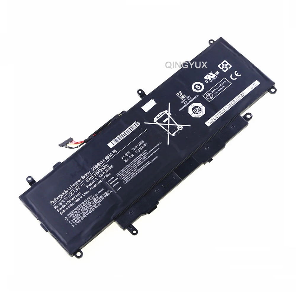 

QINGYUX New 7.5V 49Wh 6540mAh AA-PLZN4NP Laptop Battery for Samsung ATIV Pro XE700T1C XQ700T1C-A52 1588-3366 Series Notebook