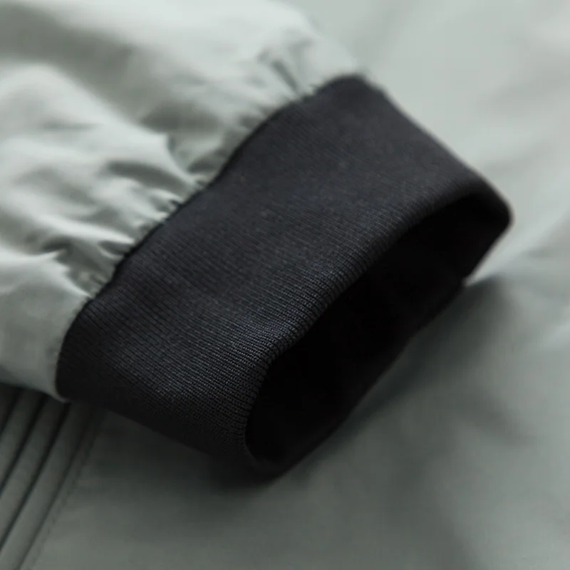 SEMIR мужская двусторонняя куртка со стоячим воротником бейсбольная бомбер на
