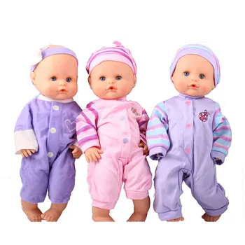 

Doll Clothes 36cm Famosa Nenuco Doll Nenuco Ropa Baby Realistic Reborn Doll Accessories 3 Jumpsuits For 14inch Nenuco Doll