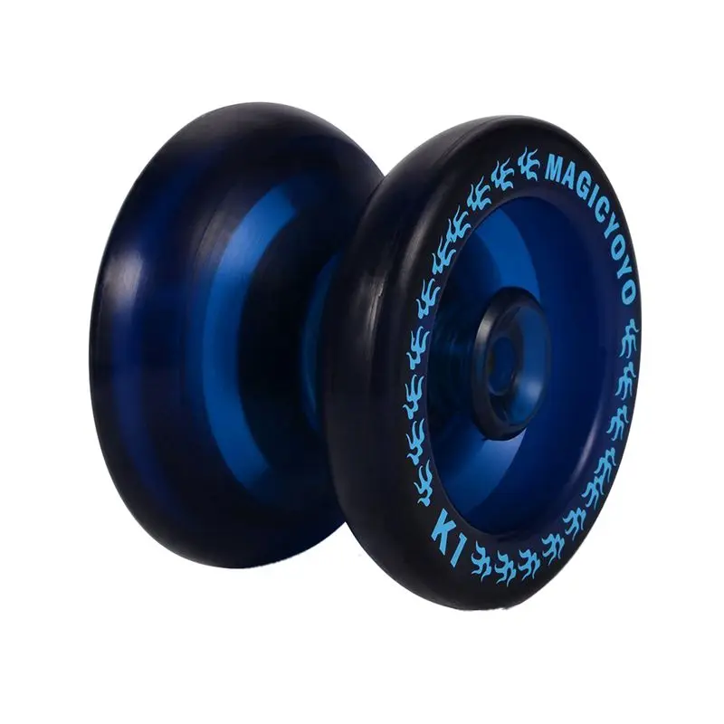 MAGICYOYO K1 мяч YoYo(ABS, синий)+ 5 струн+ перчатка, большая классная Подарочная игрушка для детей друзей