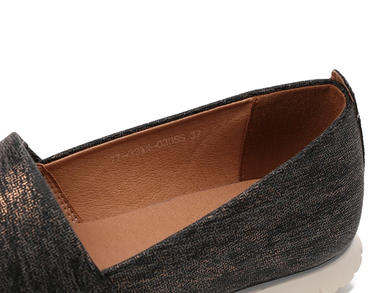 AIMEIGAO Spring Autumn Women Flats Shoes Slip on Women Loafers Comfortable Round Toe Female Casual Shoes 36-41