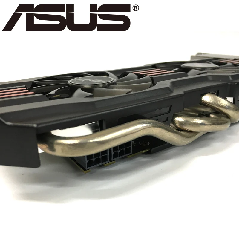 Видеокарта ASUS GTX 660 Ti 2 Гб 750 бит GDDR5 графические карты для nVIDIA Geforce GTX660 ti б/у VGA мощнее