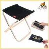 Silla de pesca plegable de calidad al aire libre peso Ultra ligero portátil plegable Camping aleación de aluminio Silla de pesca de Picnic con bolsa ► Foto 1/6