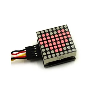 

WeiKedz 20pcs Dot matrix display module MAX7219 single-chip control module DIY kit