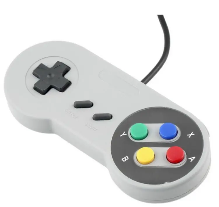 DHL ИЛИ EMS 50 шт. ретро супер для Nintendo SNES USB контроллер для ПК для Mac Пульты ДУ для игровых приставок герметичные