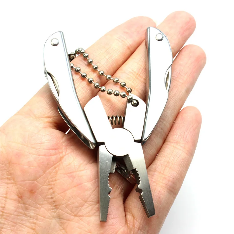 Stainless Steel Outdoor Portable Multitool Pliers Knife Keychain Screwdriver Multi Tools Mini Pliers Herramientas Multi Tool