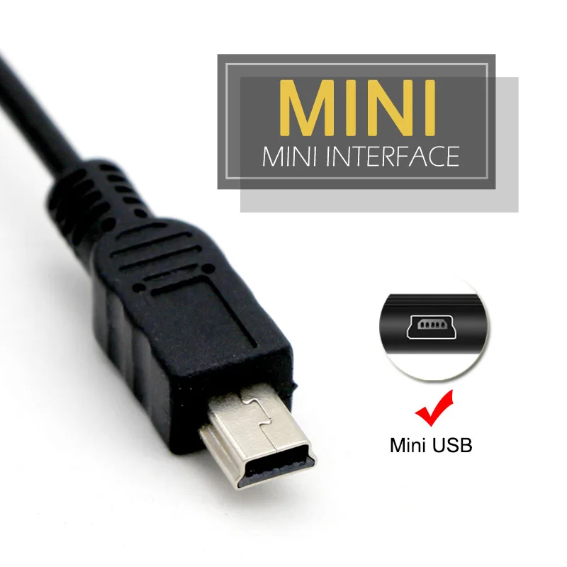 1 5 м Мини USB кабель передачи данных для быстрой зарядки Сотовая связь телефон
