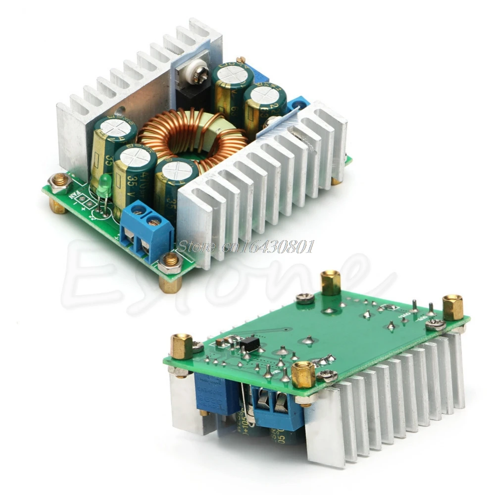 

12A 100W DC-DC 4.5-30V to 0.8-28V 5V-12v Converter Laptop Car Led Buck Step Down S08 Drop ship