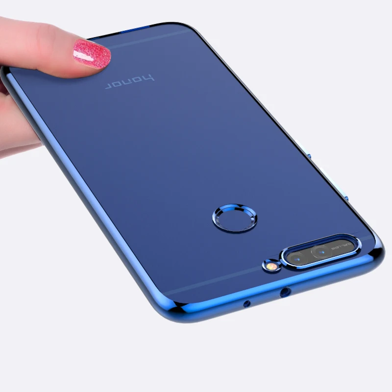 

For Huawei Honor 8 Case Luxury Plating Gilded TPU silicone soft Back Cover Accessory Coque Fundas For Honor8 5.2inch