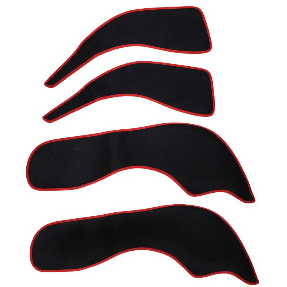 

NEW style Car Door Protection Film Anti-kick Pad Decorative For Hyundai Tucson ix35 2010 2011 2012 4pcs per set