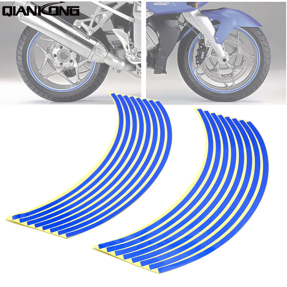 Наклейки на колеса для мотоцикла HONDA CB599 CB400 KAWASAKI Z900 Z800 YAMAHA TMAX530 500 YZFR25 наклейки обод