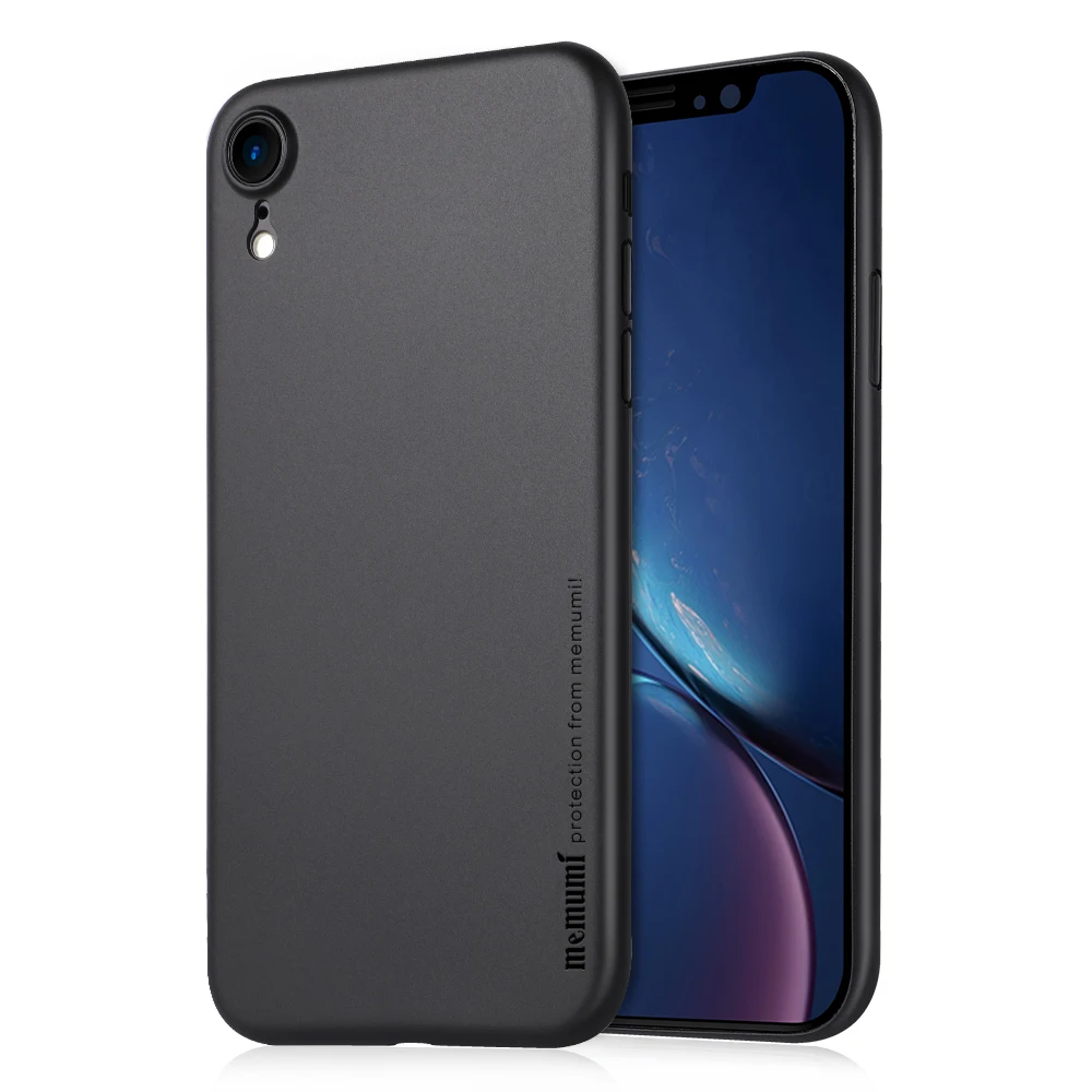 Чехол memumi для iPhone XR 6,", ультратонкий 0,3 мм PP матовый чехол для iPhone XR Тонкий чехол для телефона с защитой от отпечатков пальцев