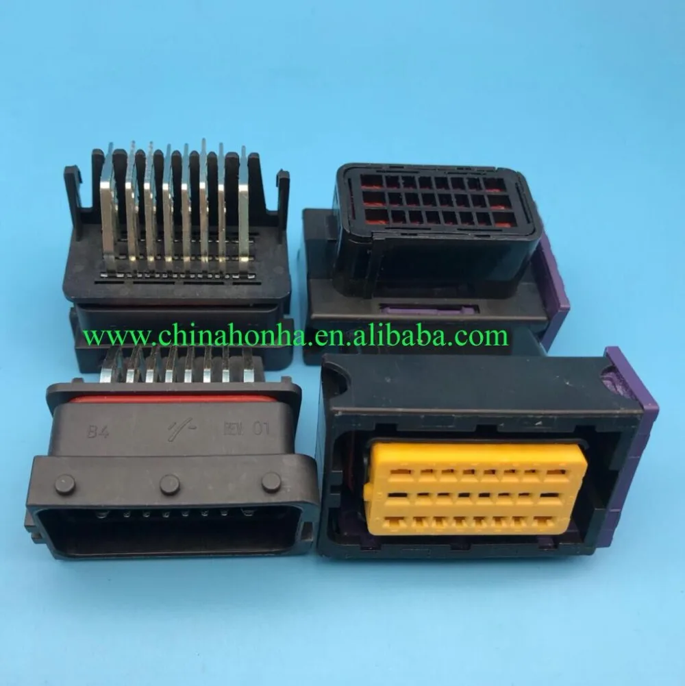 5/10/20 шт/партия FCI ECU разъем 24 Pin Way мужской и женский автомобильный корпус