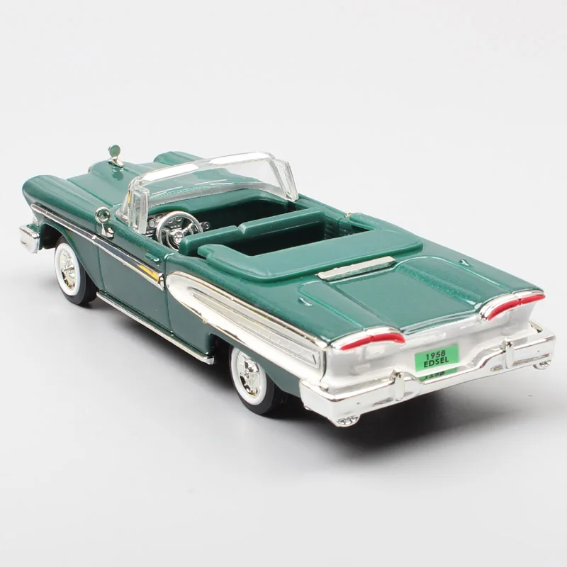 1/43 старое Ретро 1958 Ford Edsel цитирование конвертируемый маленький автомобиль масштаб литья под давлением и модели автомобилей сувенирные игрушечные машинки для детей мальчик