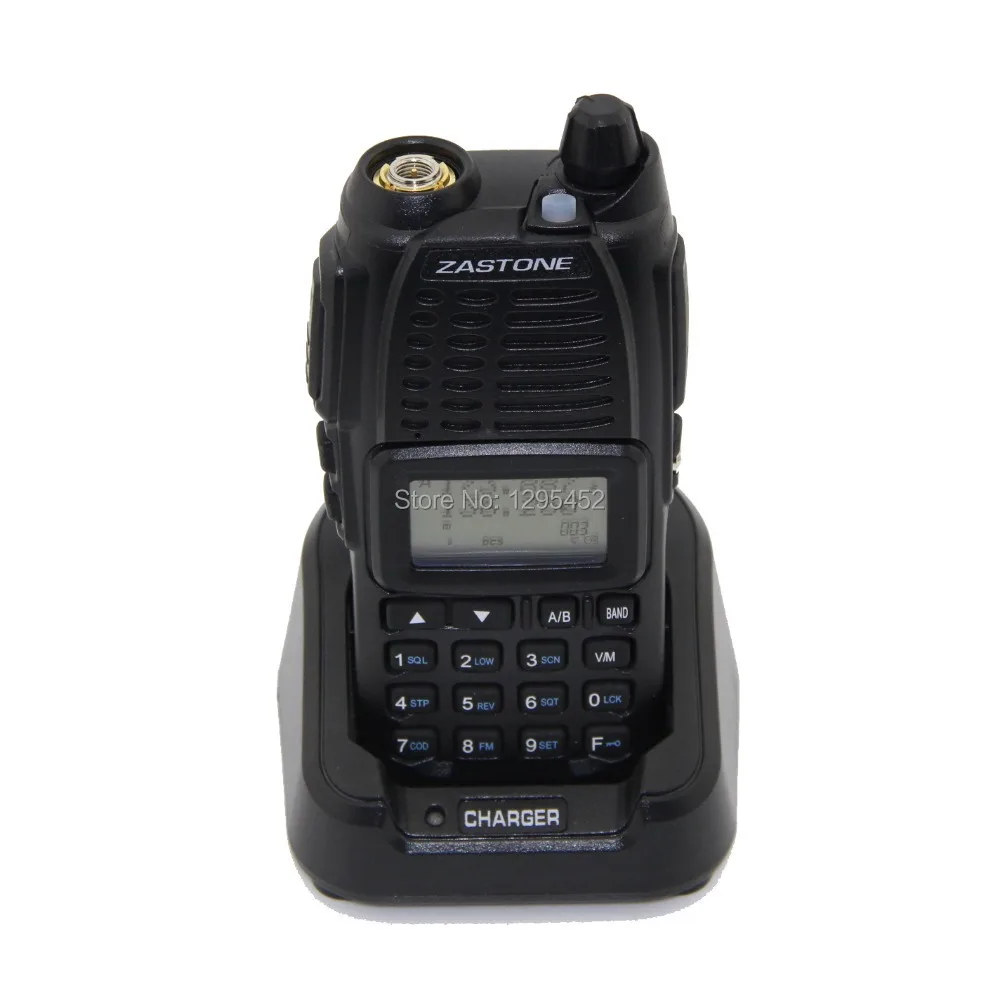 Zastone UV-55 двухдиапазонное радио 136-174 МГц и 400-470 МГц с большим дисплеем