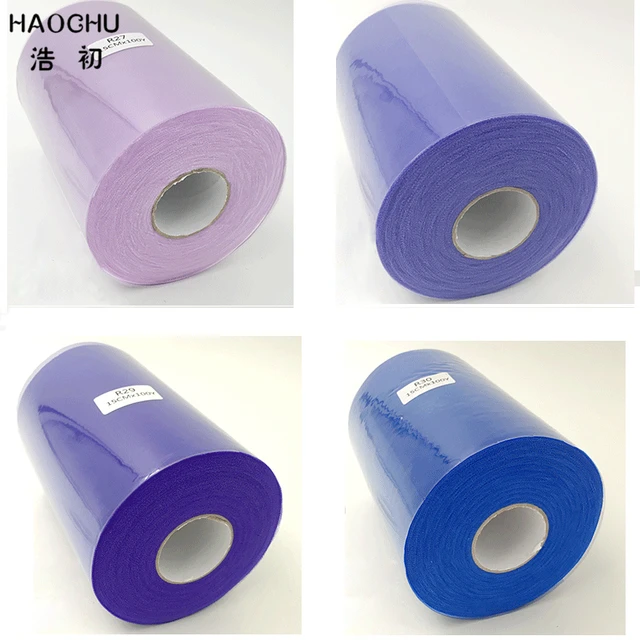 Us 7 88 30 Off Haochu 50yd Wedding Organza Roll Sash Fabric For Chair Cover Bows Soft Swags Christmas Party Table Runner Home Baby Shower Decor In