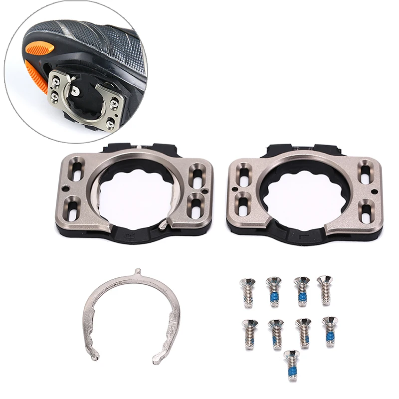 

One Pair Quick Release Cleat Bike Pedal Cleats For Speedplay Zero, Pave/Ultra Light Action Cleat T7075 Aluminum