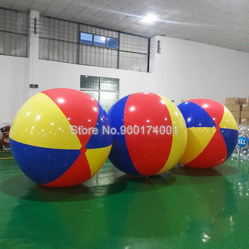 80cm/100cm/150cm Giant Inflatable Beach Ball Large Three-color Thickened  Pvc Water Volleyball Football Outdoor Party Kids Toys - Toy Balls -  AliExpress