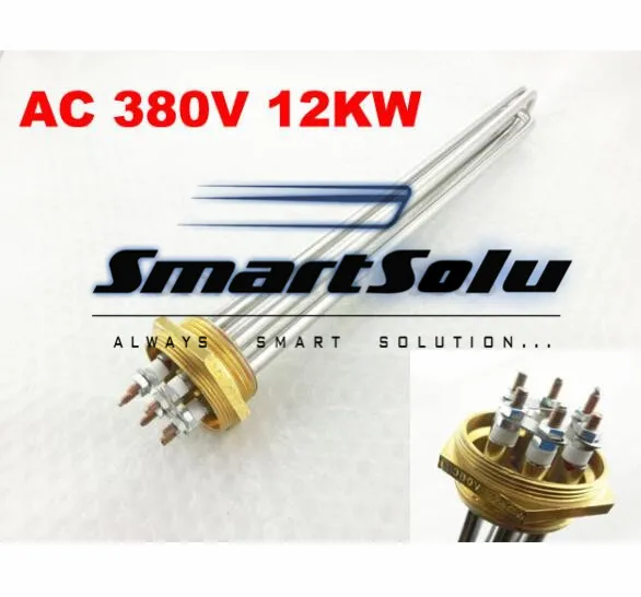 Free Shipping AC 380V 12KW 6P Terminals Water Boiler Heating Element 3U Shaped Tube Heater Free Shipping AC 380V 12KW 6P Terminals Water Boiler Heating Element 3U Shaped Tube Heater