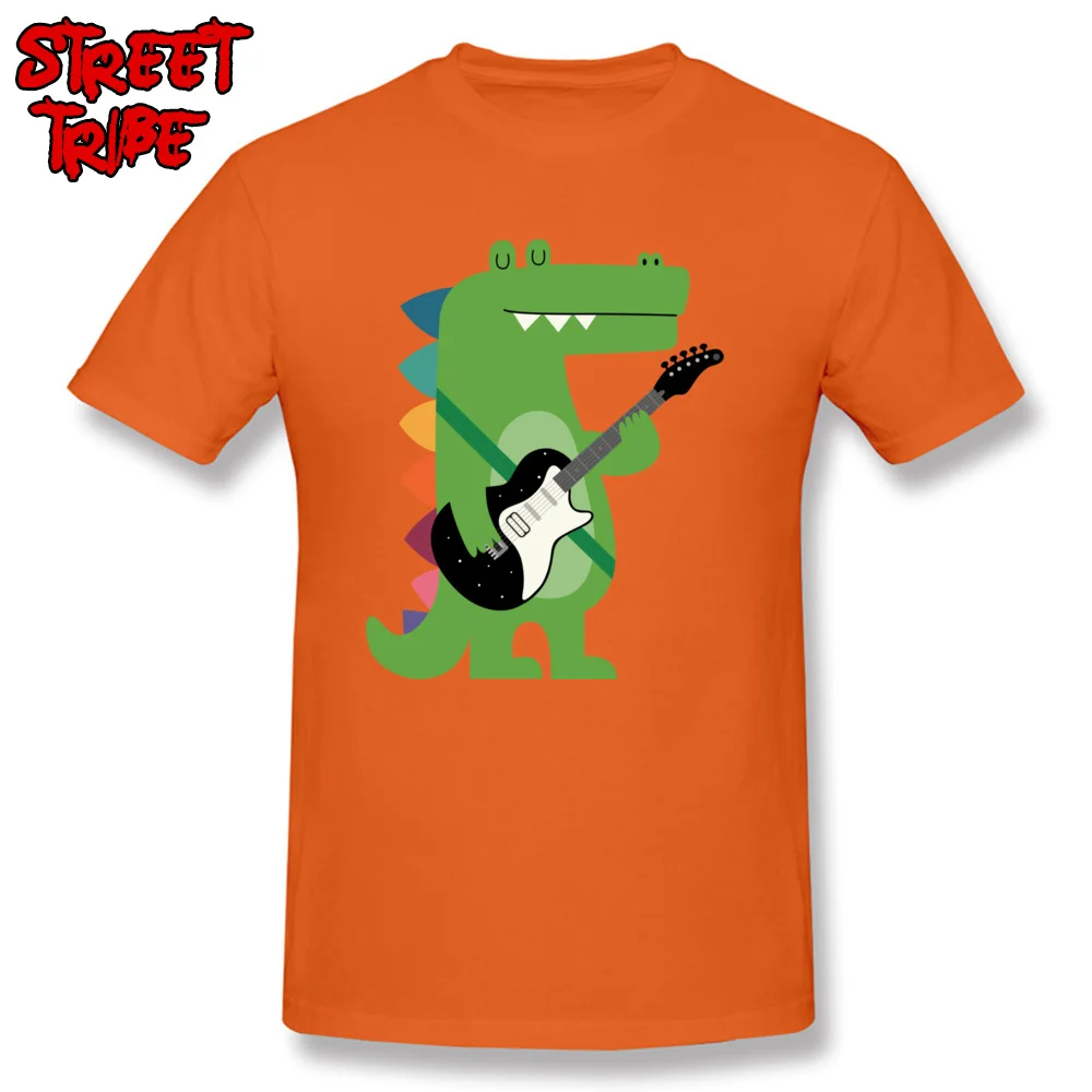  Comics Tees Coupons Short Sleeve Man T-shirts TpicOriginaltitle Normal Summer Autumn Tshirts Round Neck Wholesale Croco Rock orange