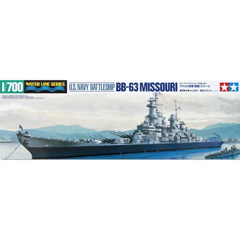 TAMIYA 31613 1:700 Uss Миссури модель хобби|Наборы для сборки моделей| |