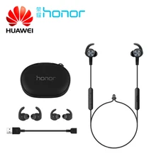 Original huawei honra xsport am61 fone de ouvido bluetooth ipx5 música controle microfone sem fio à prova dwireless água para xiaomi android ios