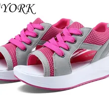 Новинка; лидер в списке продаж; встряхните обувь; летние женские сандалии с сеткой; прогулочная обувь; 2717