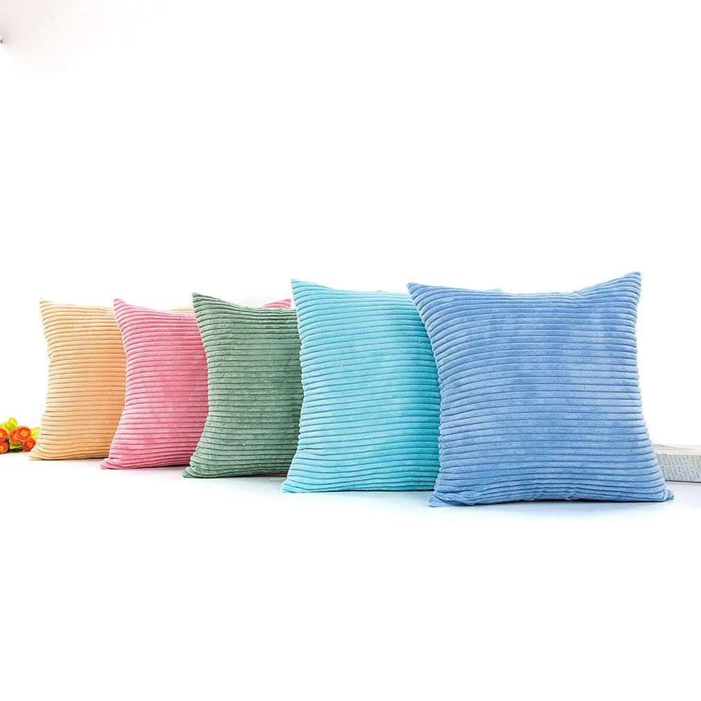 

Corduroy Pillow Sofa Waist Throw Cushion Cover Home Decor Cushion Cover Case home decoration accessories Pillow Cover