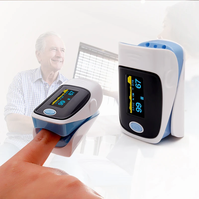 

Digital finger oximeter, OLED pulse oximeter display pulsioximetro SPO2 PR oximetro de dedo,oximeter a finger with carrying case