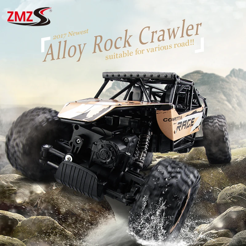 New Alloy font b RC b font Climbing font b Car b font 4WD 2 4GHz