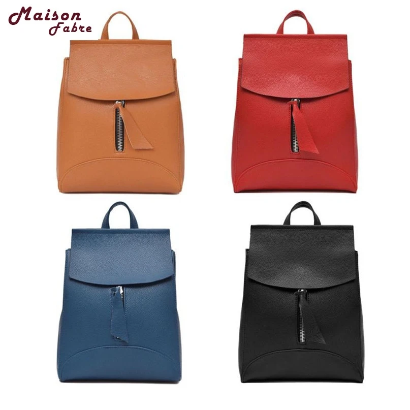 

Maison Fabre Fashion Backpacks 4 Colors Women Backpack Travel Rucksack Shoulder Bag School 2017 DropShipping OB06