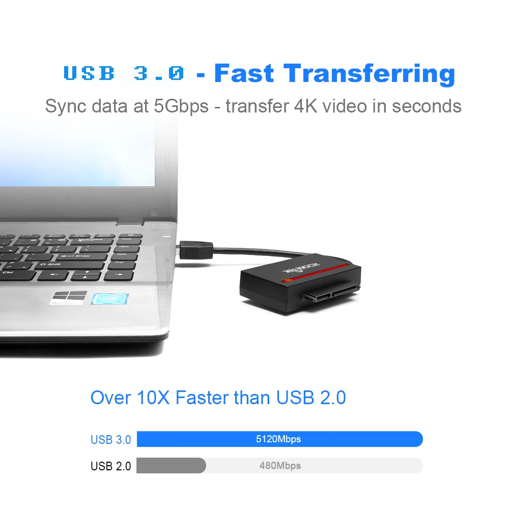 USB 3,0 к SATA адаптеру CFast 2,0 ридер карты и 2," HDD жесткий диск/чтение записи SSD и CF карты одновременно