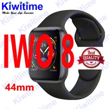 KIWITIME Смарт Браслет для проверки сердечного ритма 8 Bluetooth подключен 44 мм Smartwatch для iOS iPhone 4 5 6 7 huawei sony Android телефон Apple часы