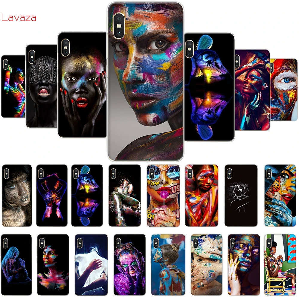 

Lavaza Colorful graffiti Hard Phone Cover for Xiaomi Redmi Note 5 6 7 Pro for Redmi 5 Plus 5A 6A Case