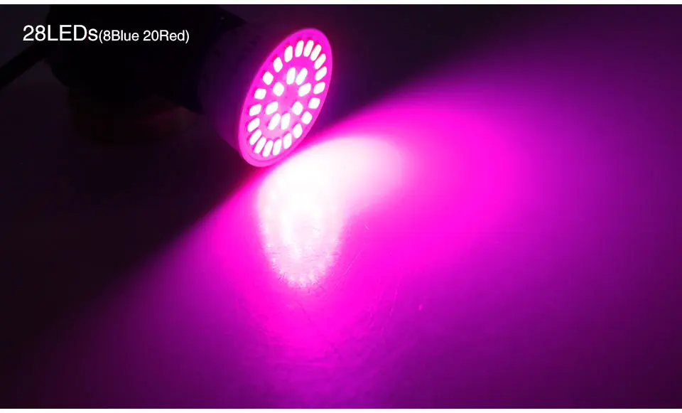 E27 светодиодный Фито лампа SMD5730 полный спектр светодиодный светильник для выращивания фитолампы 21 28 35 светодиодный s для растений Семена теплицы гидропоники