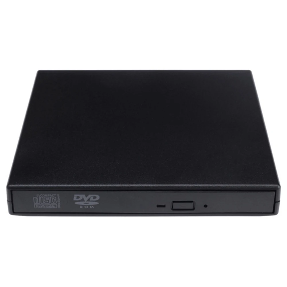 External DVD ROM Optical Drive USB 2.0 CD/DVD-ROM CD-RW Player Burner Slim Portable Reader Recorder Portatil for Laptop