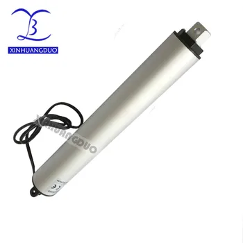 

350mm 14 inch stroke, 50~200N thrust , 45~230mm / s high speed 12 or 24 VDC electric mini linear actuator