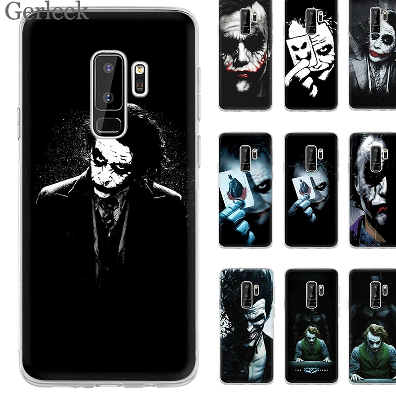 Чехол с Бэтменом и джокером для Samsung M10 M20 M30 M40 S6 S7 Edge S8 S9 S10 Plus S10e Note 8 9 10 милый