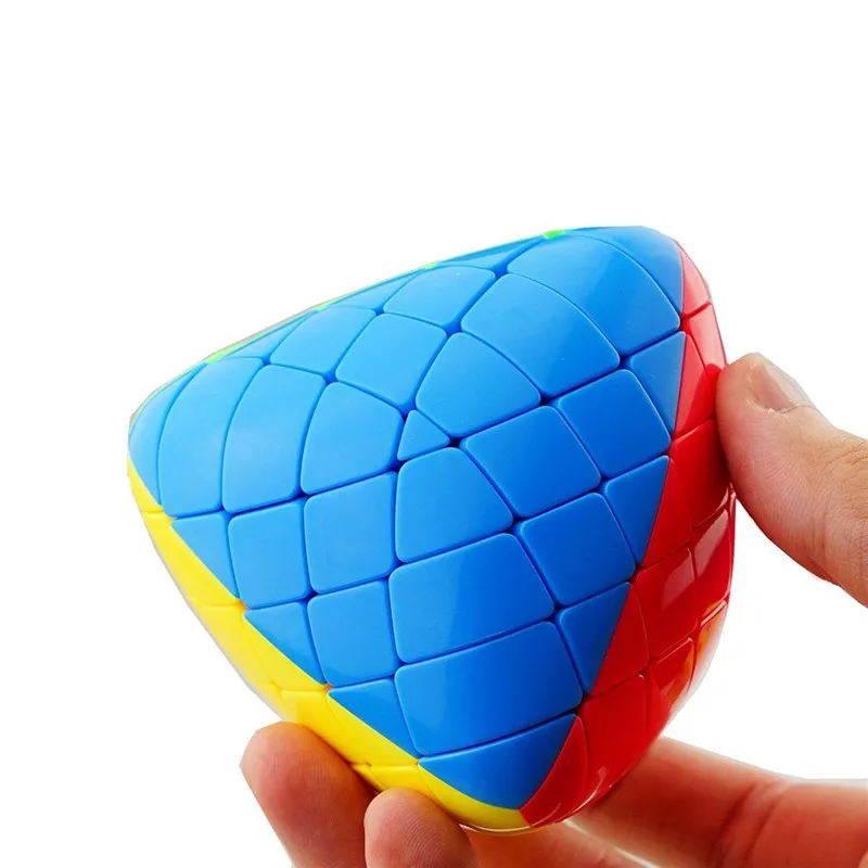 Shengshou 5x5x5 Mastermorphix красочный Невидимый волшебный куб выпуклая Пирамидка Tetrahedron кубар-Рубик на скорость игрушки