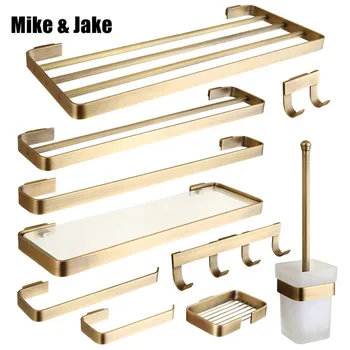 

Europe antique brass bathroom towel shelf kit retro towel shelf paper holder Bathroom shelf antique bathroom accessory MJ7705