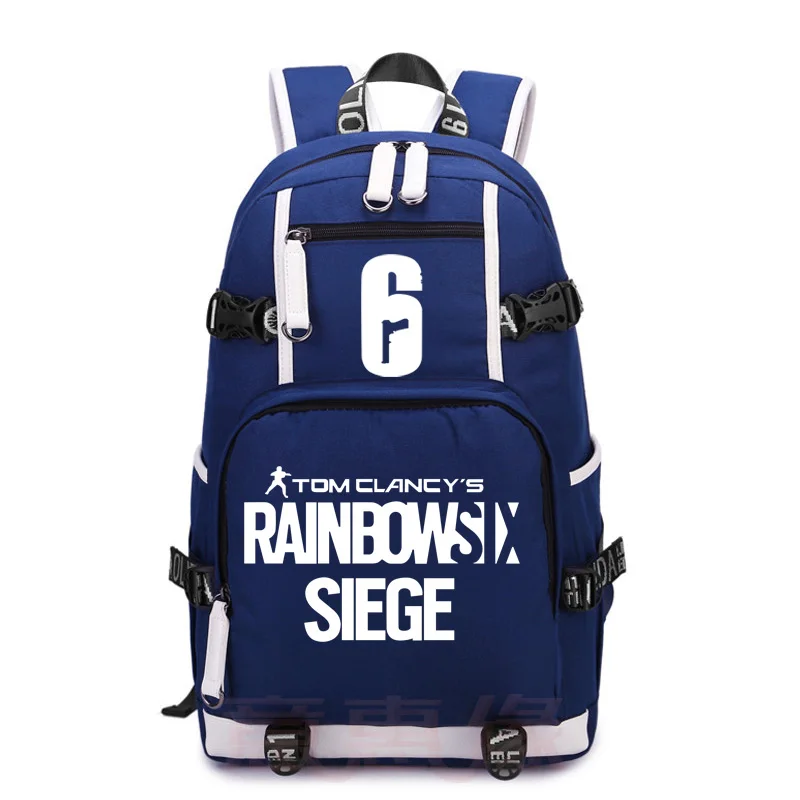 

New Rainbow Six Siege Backpack Cosplay Game oxford Bag Schoolbag Travel Bags