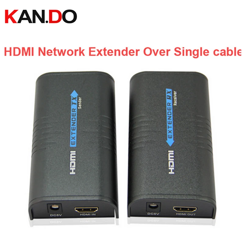 373 HDMI сети Сетевое оборудование Extender над CAT5 кабель-неограниченное расширение HDMI Сетевой удлинитель аудио-видео адаптер