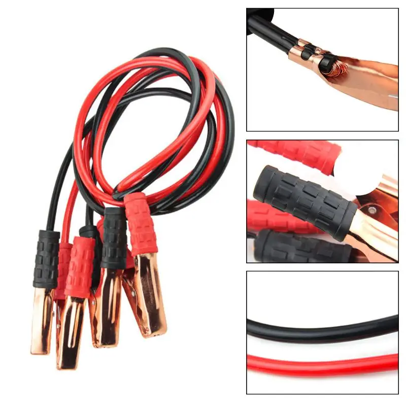 Nuevo servicio pesado 500AMP 2 M batería de coche cargador Cables Cable de puente para coche camión